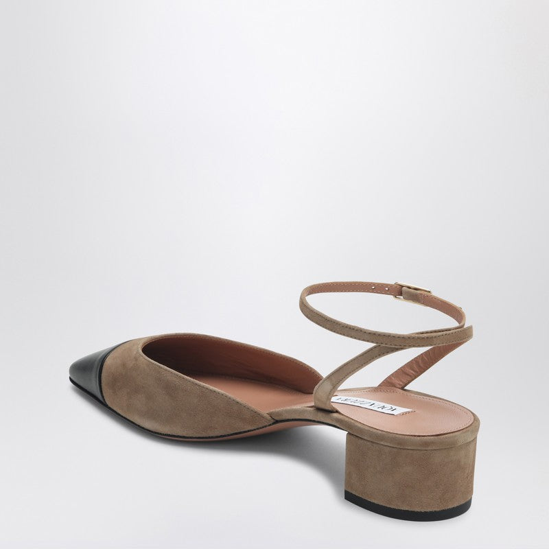 Pumps French Flirt 35 in beige and black