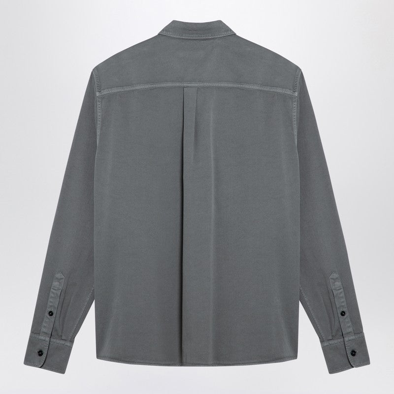 Grey Cotton Over Shirt