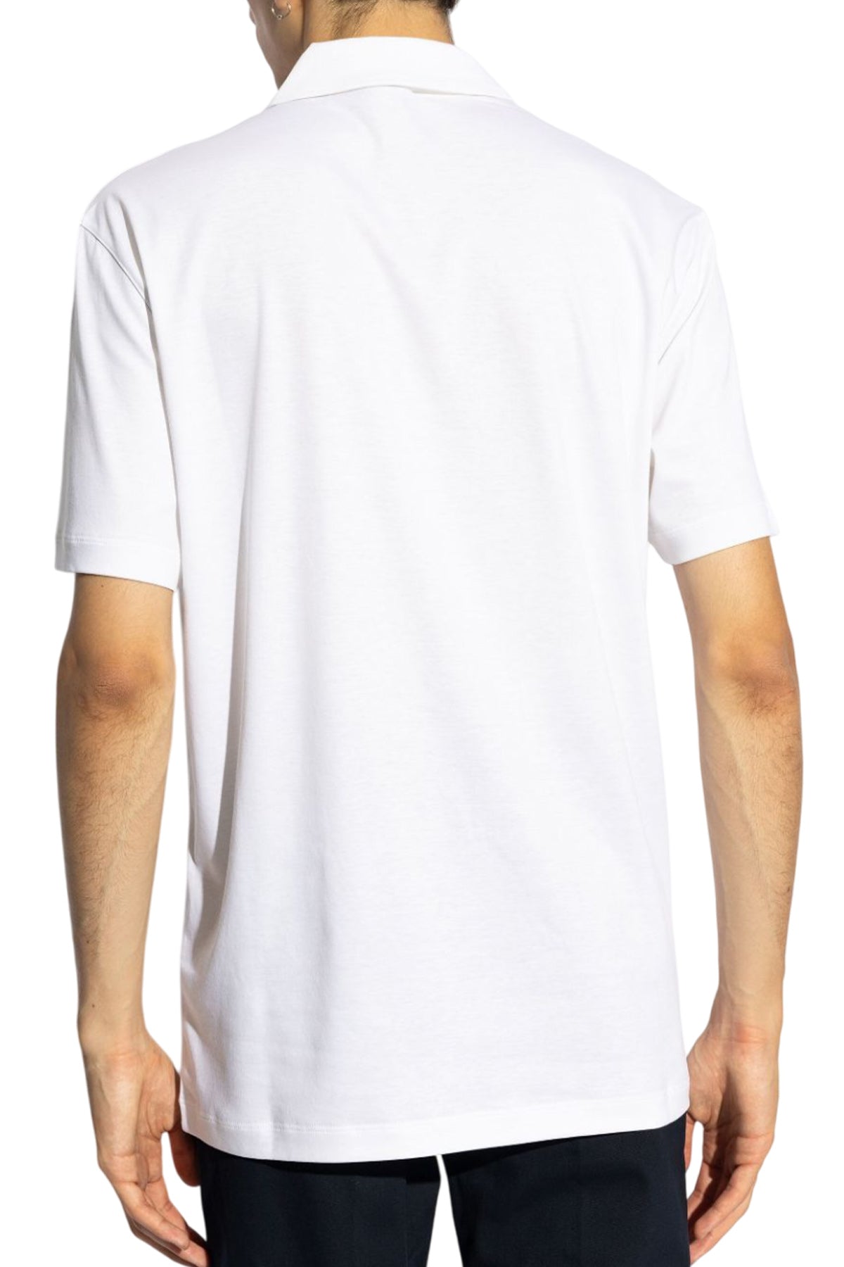Logo Embroidered Polo Shirt
