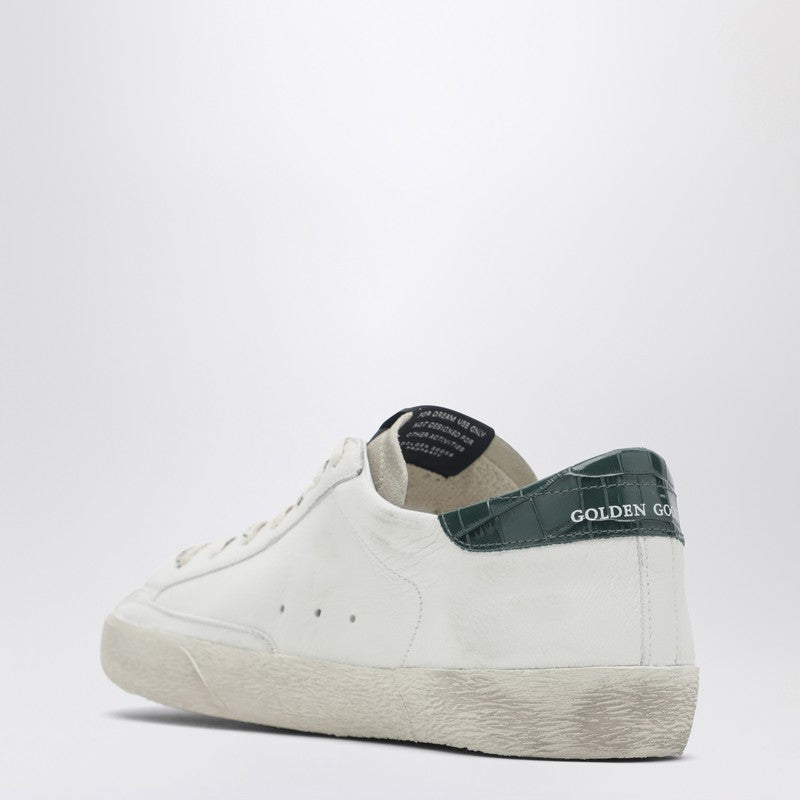 Super-Star sneakers in white/green
