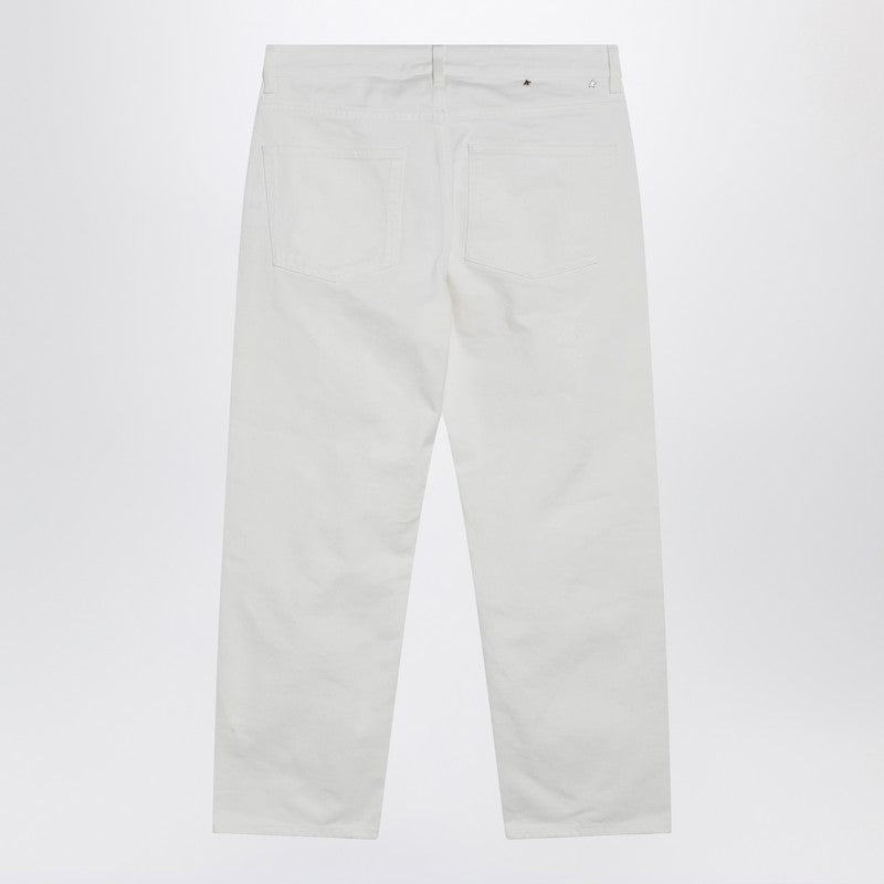 White cotton trousers