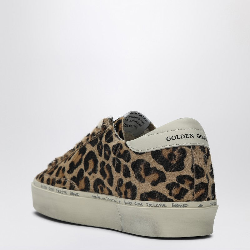 Hi Star Sneakers Leopard Print In Pony Hair