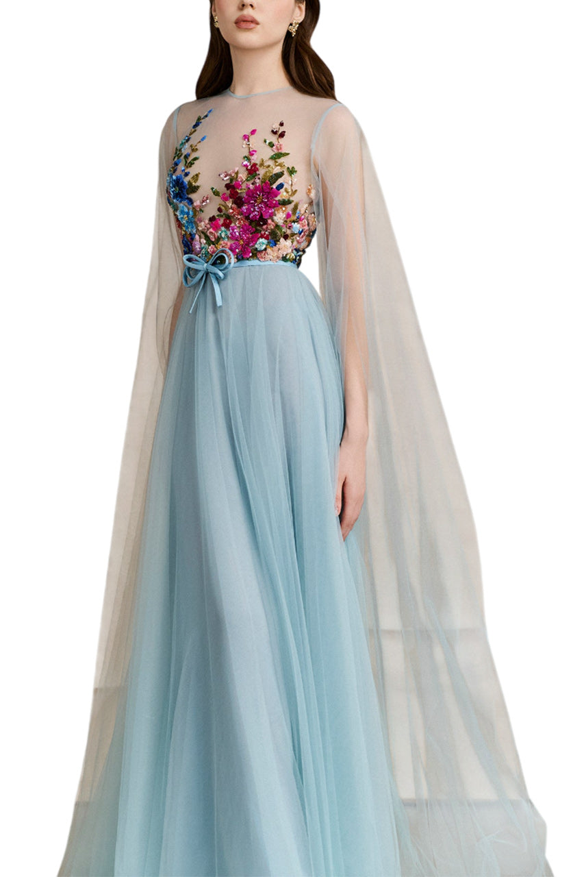 GARDEN OCEAN GOWN