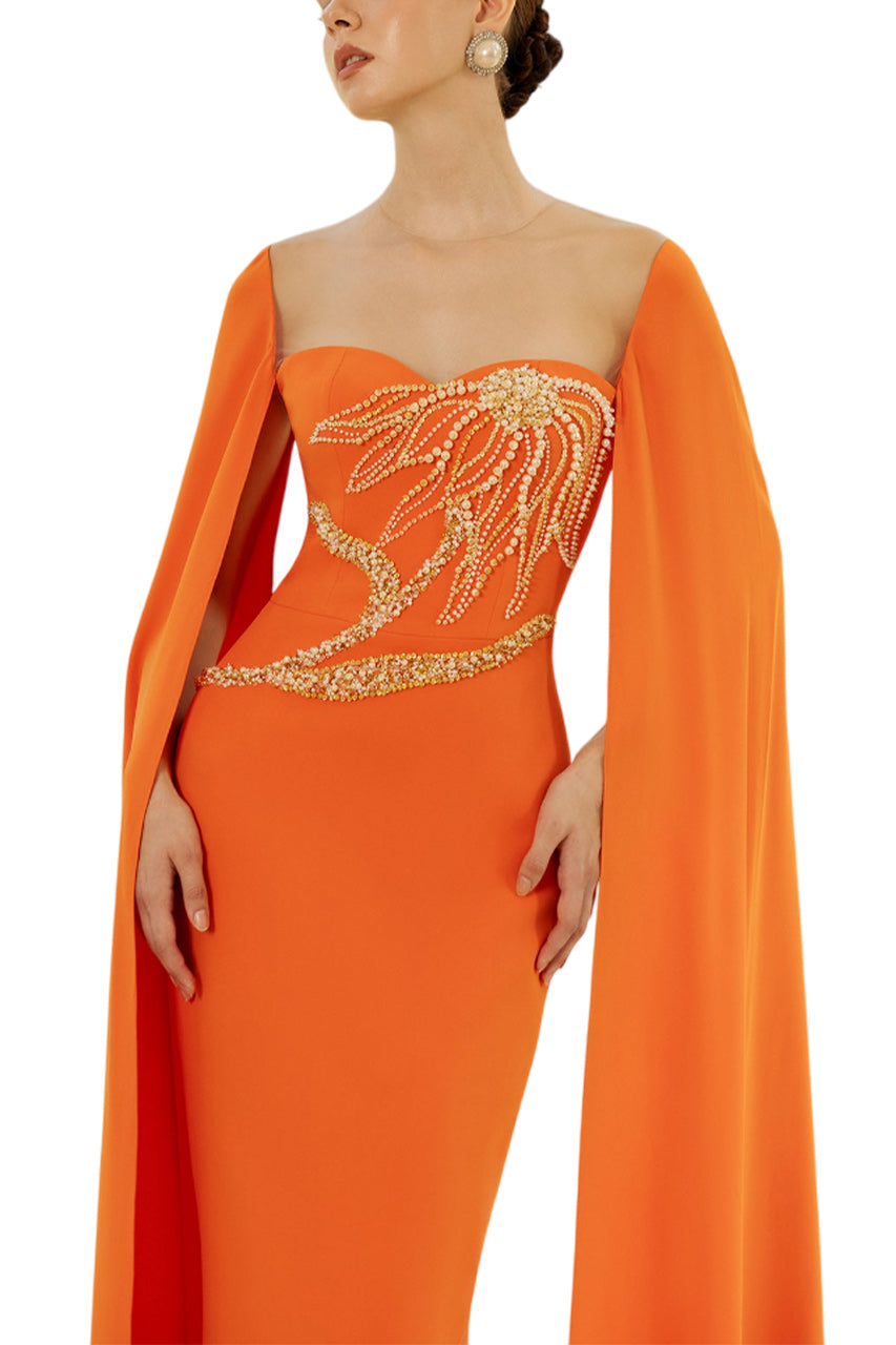 GENEVIEVE CREPE DRESS