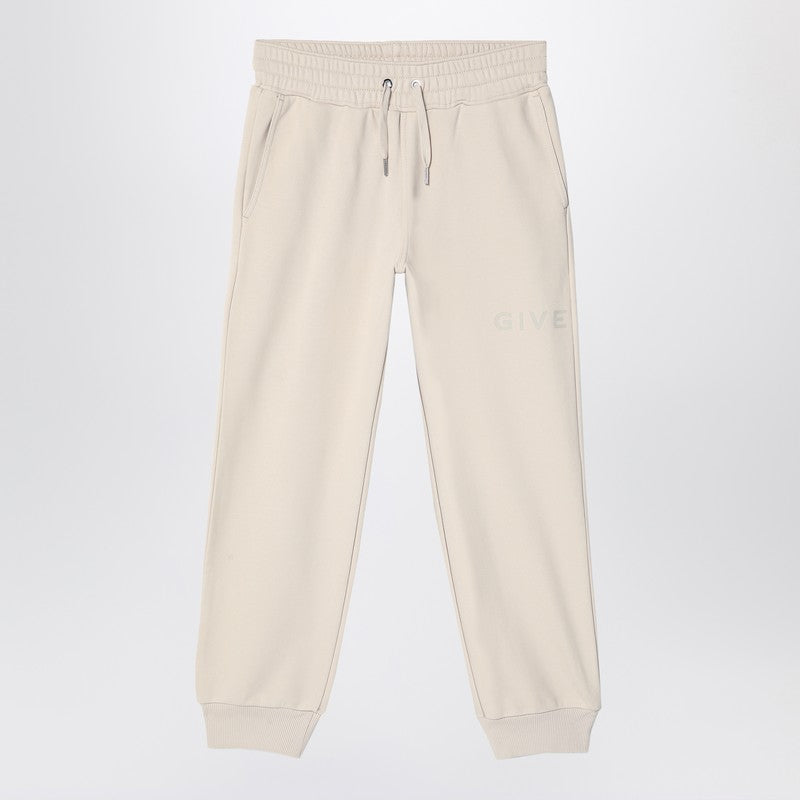 Cream-colored Jogging Pants