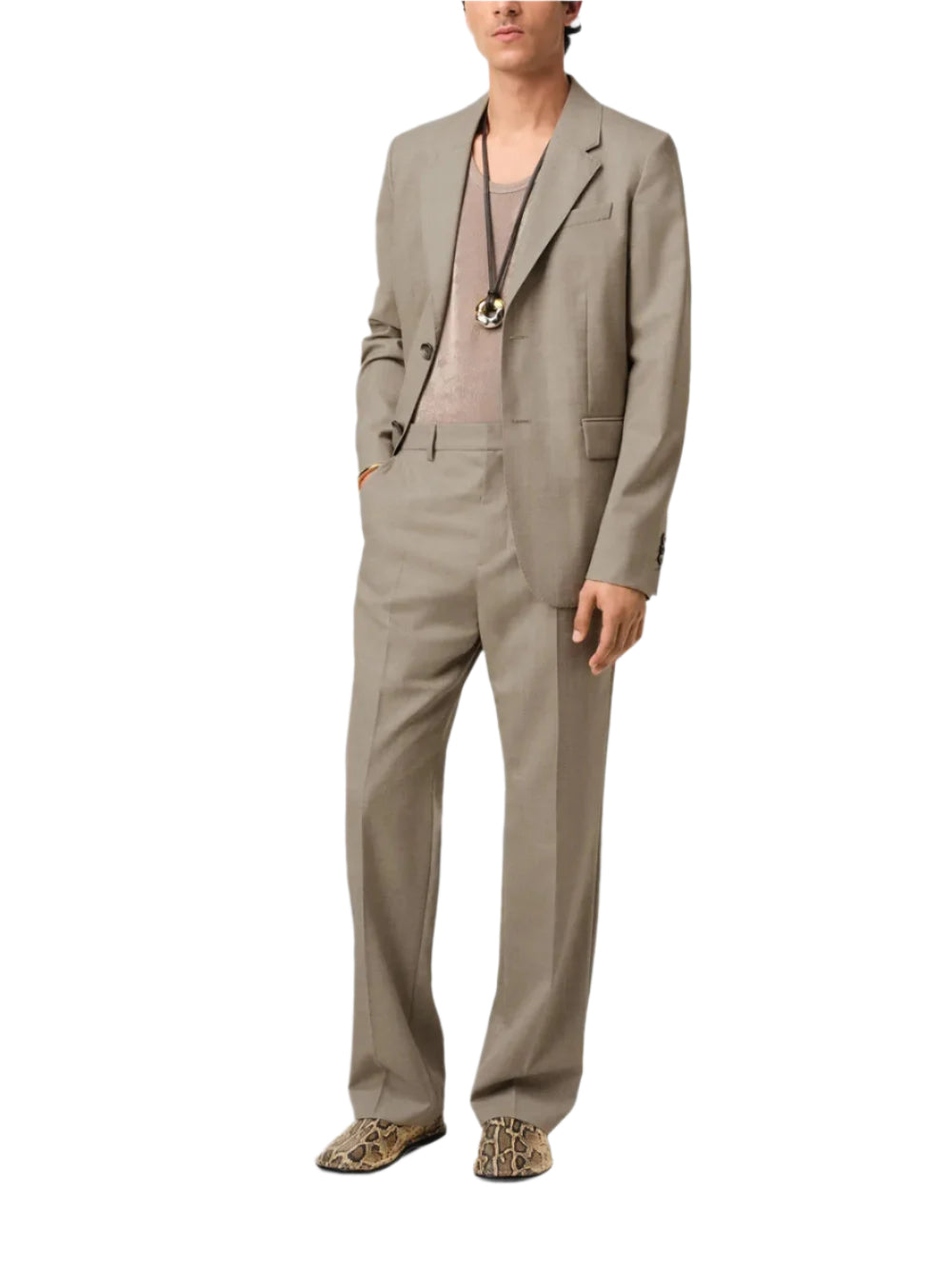 PARIS SINGLE-BREASTED TAILORED BLAZER
