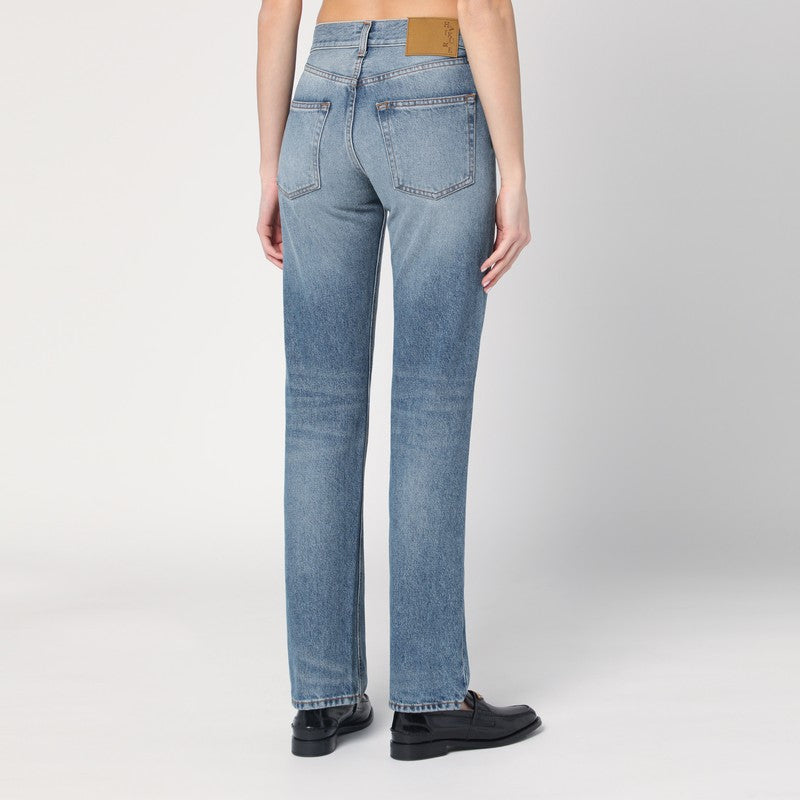 Cleo Blue Washed Jeans