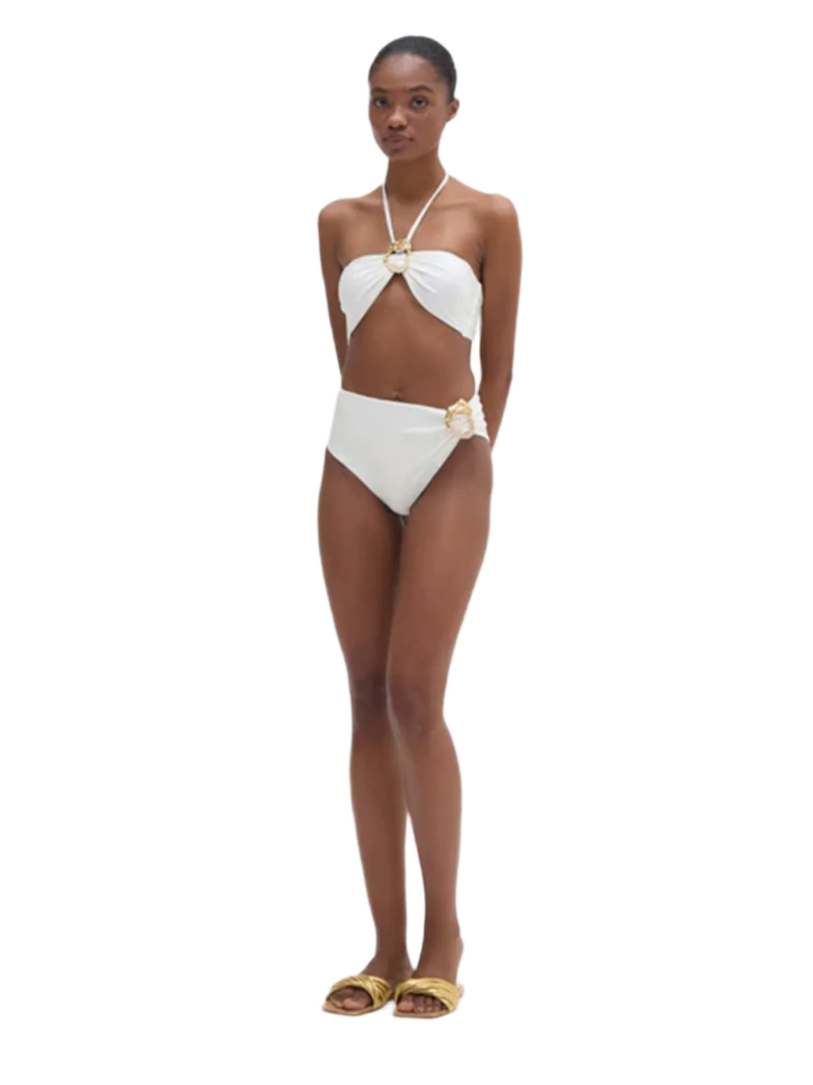 JERSEY SANDS STONE BIKINI BOTTOM