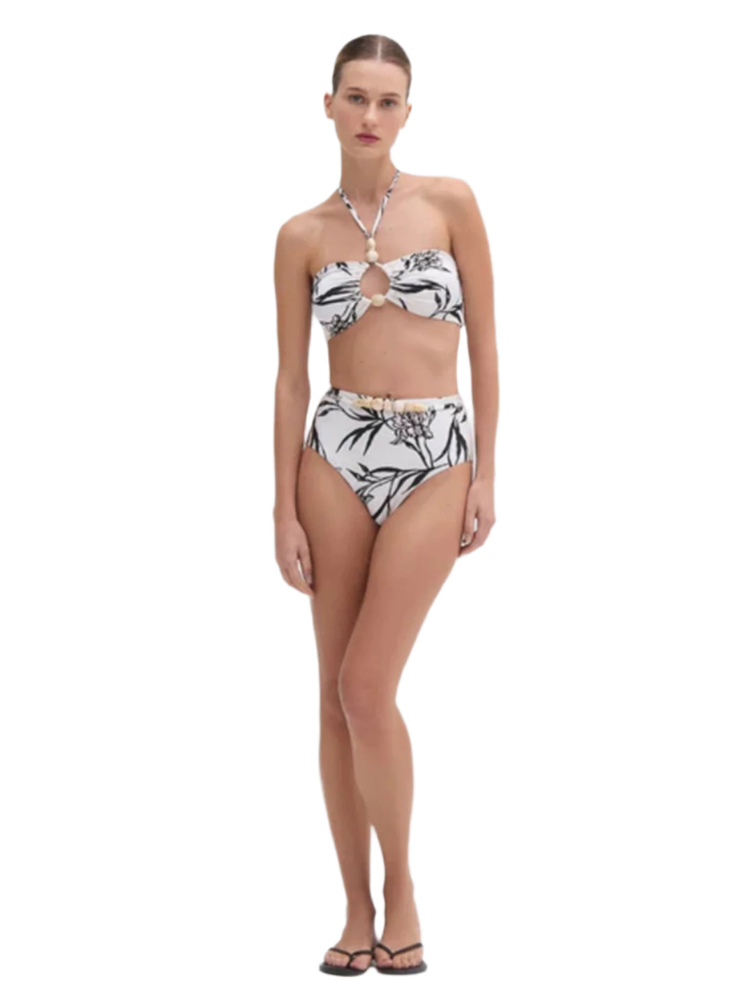 IRIS HIGH WAIST BIKINI BOTTOM