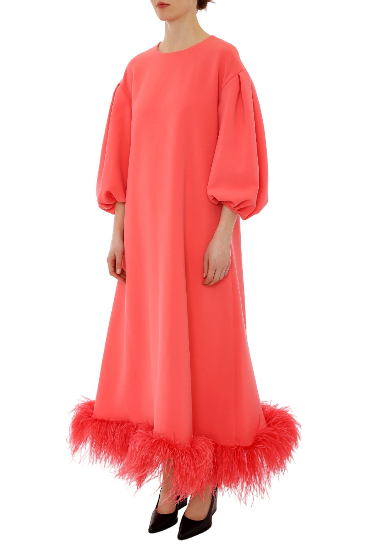 CORAL PUPPY DRESS