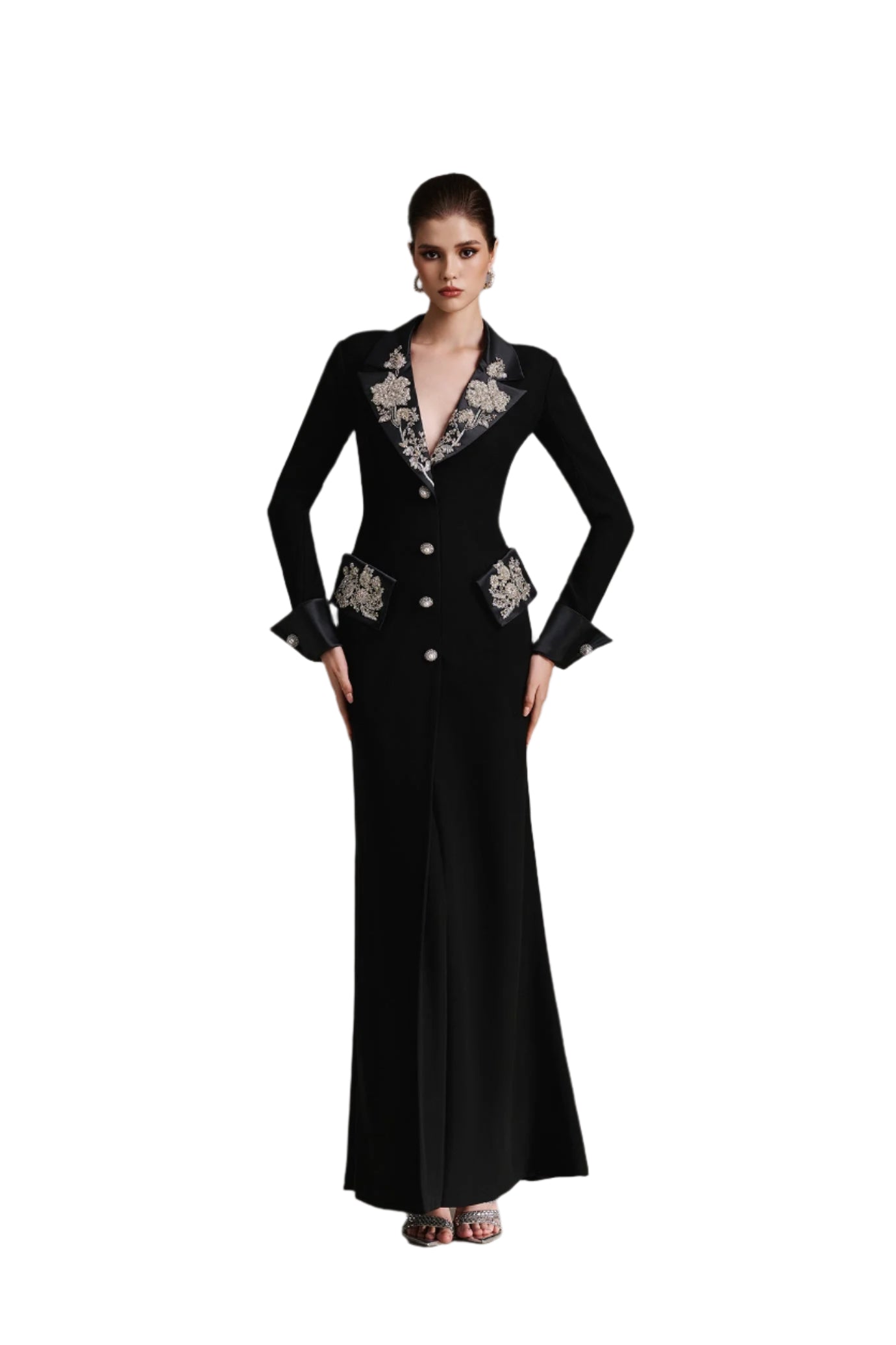 IMPERIAL NOIR COATDRESS
