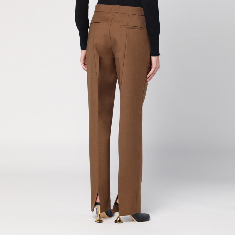 Brown Wool Trousers