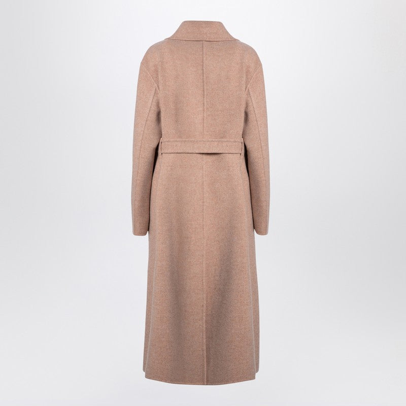 Pink Granite Wool Coat