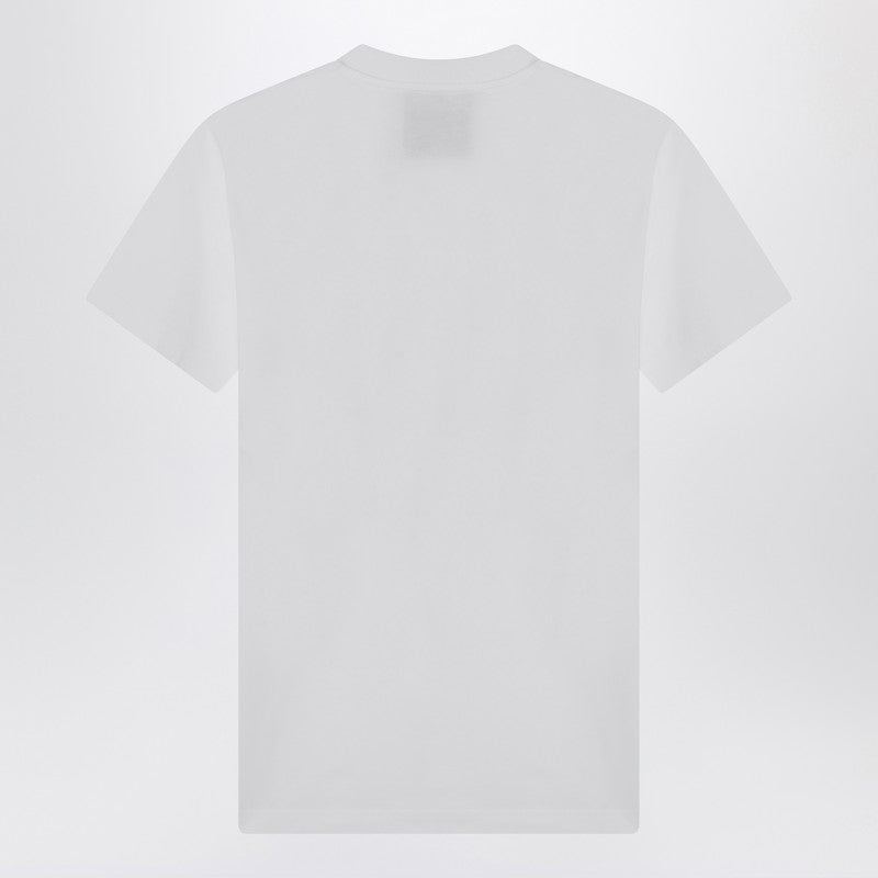 White Cotton Smile T-shirt