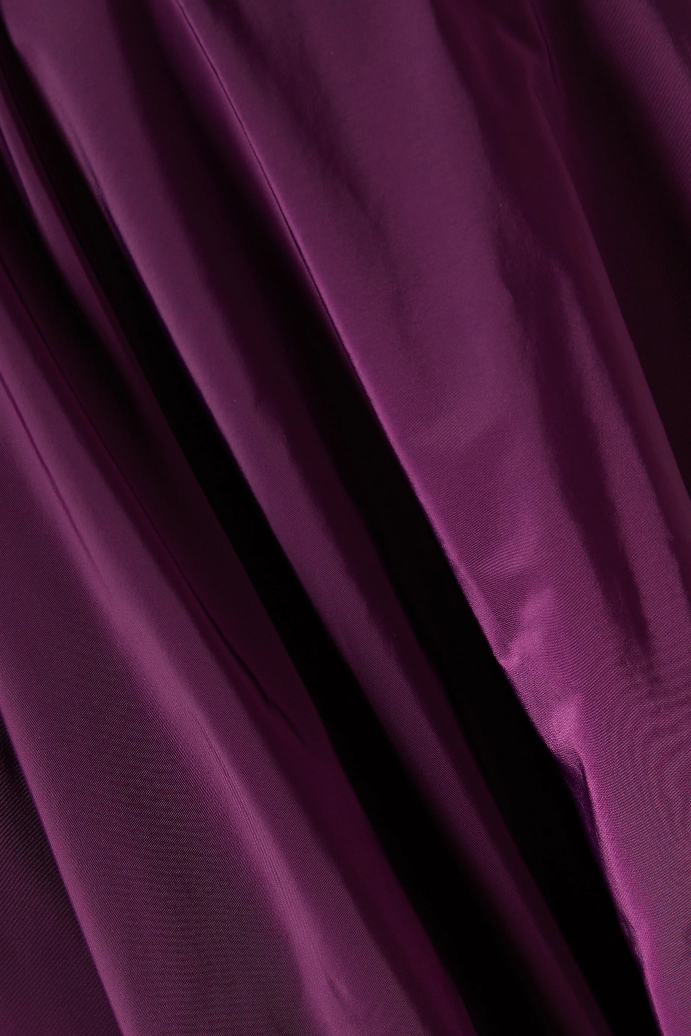 JAMIE TAFFETA AND CREPE LONG DRESS