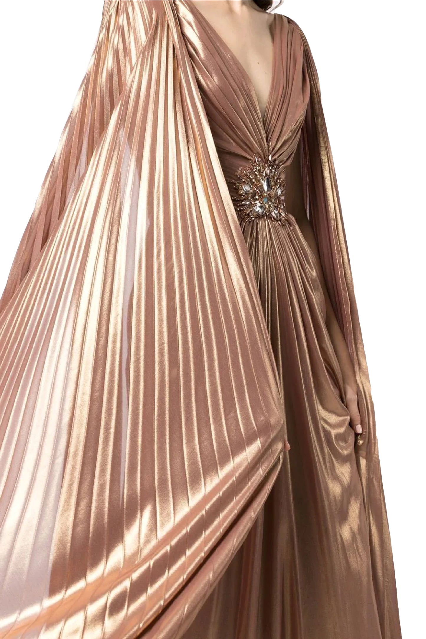 CELIA RUCHED DETAIL DRESS