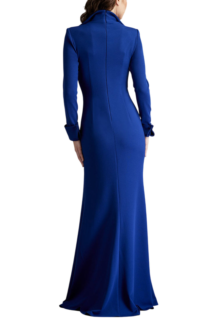 JERICO RUCHED FRENCH CUFF GOWN