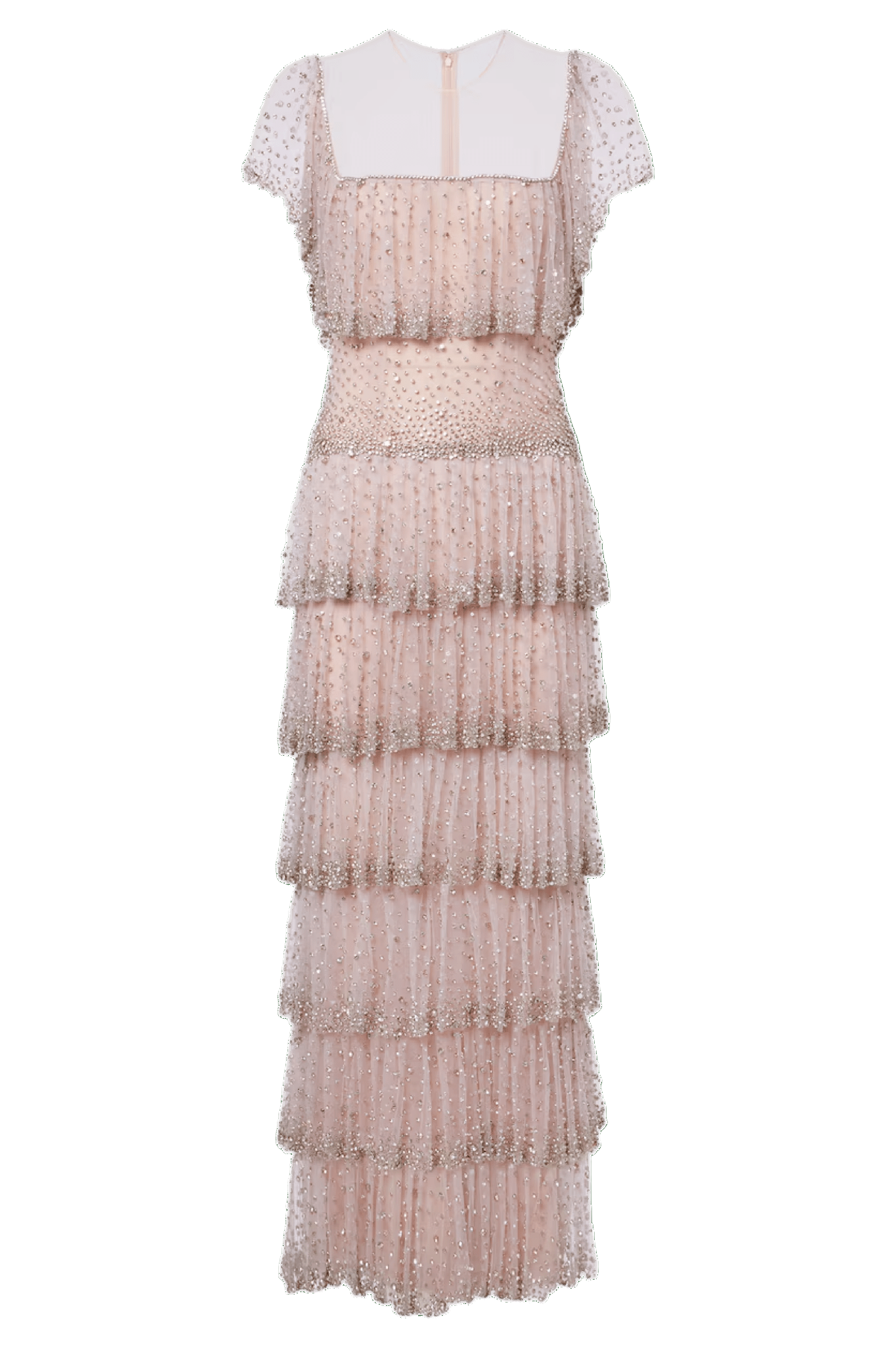 JESENIA CRYSTAL EMBELLISHED GOWN