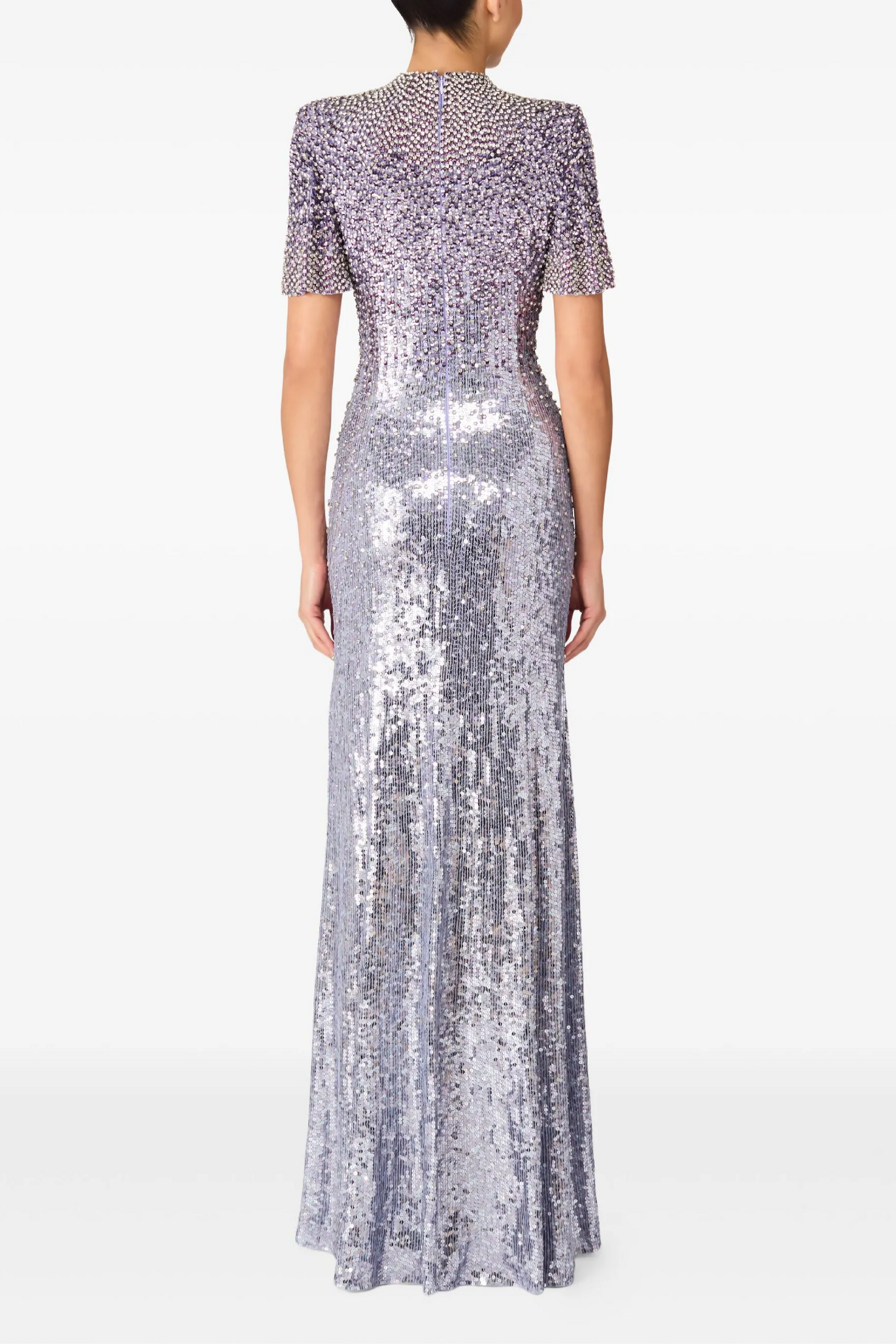 JOURDAIN SEQUIN-EMBELLISHED GOWN
