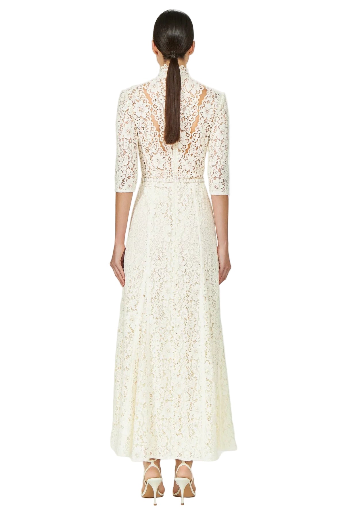 JUNIA CORDED LACE GOWN