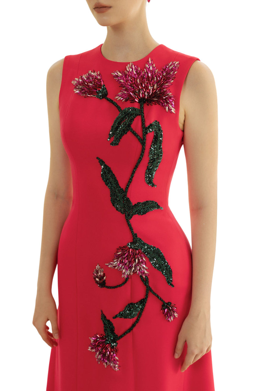 LEONIE CREPE DRESS