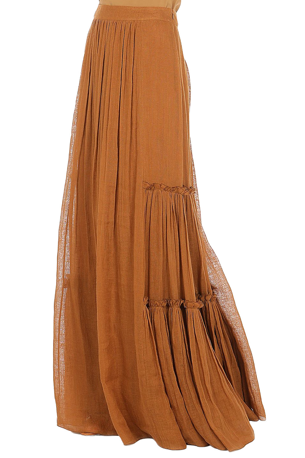 LINEN MAXI SKIRT