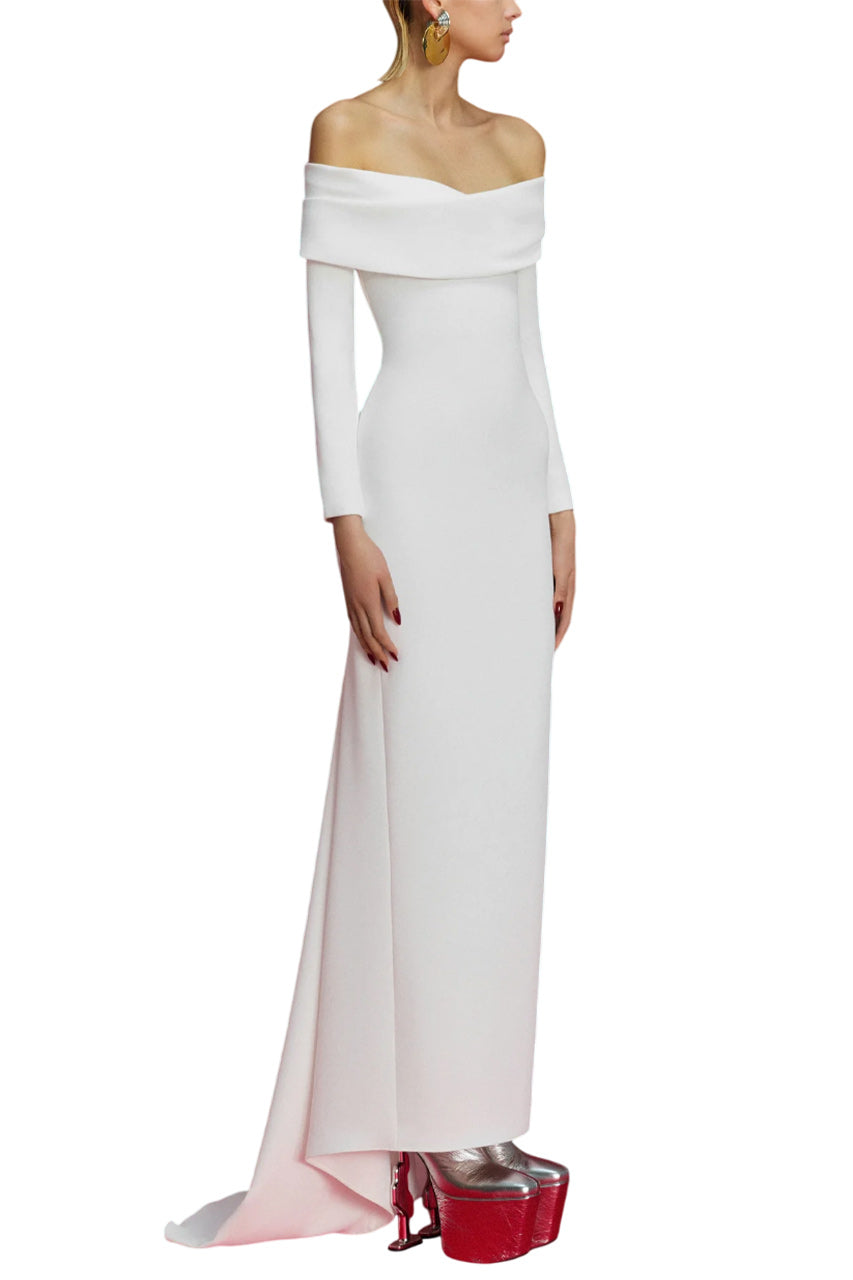 LYLA OFF-SHOULDER GOWN