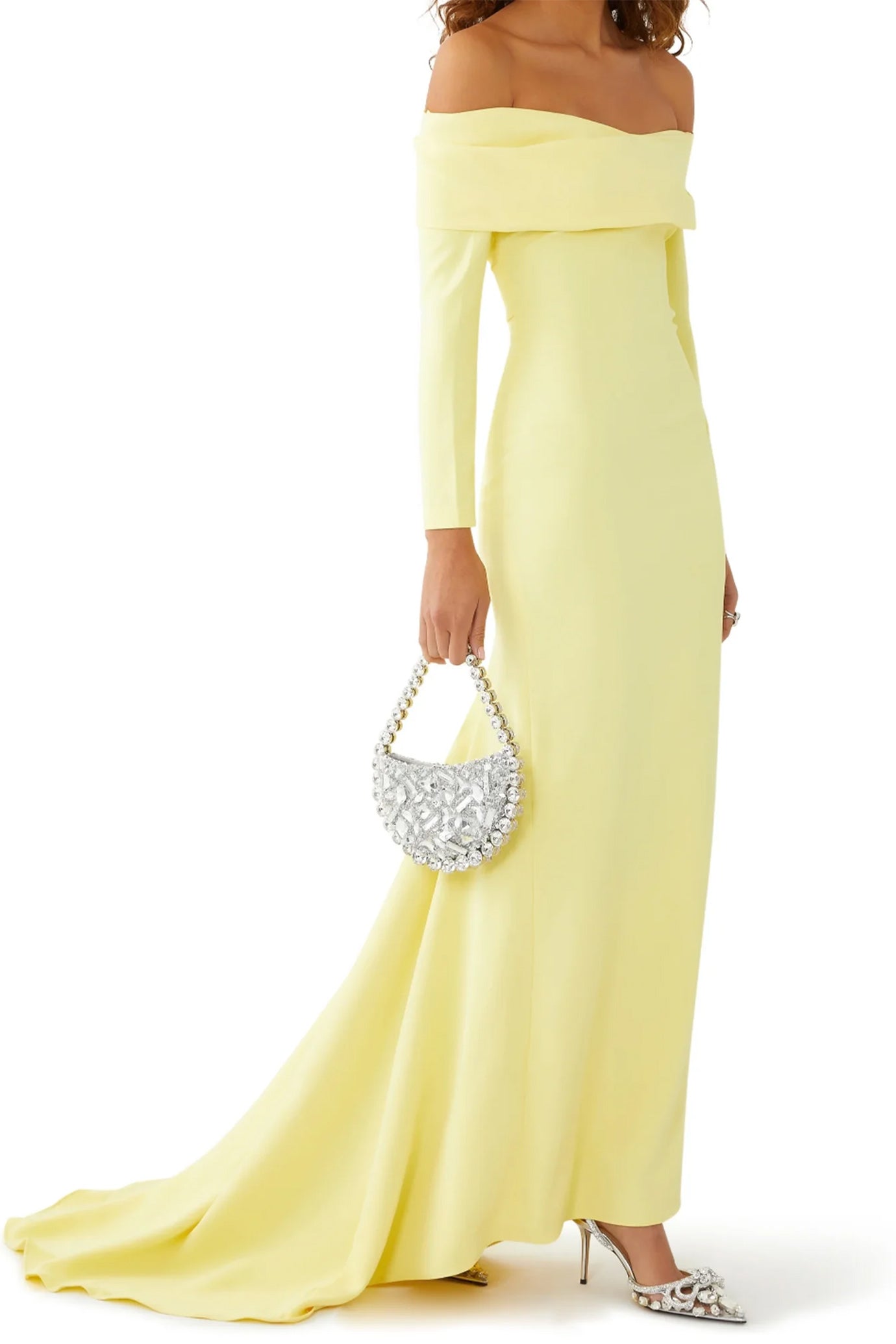 LYLA OFF-SHOULDER GOWN