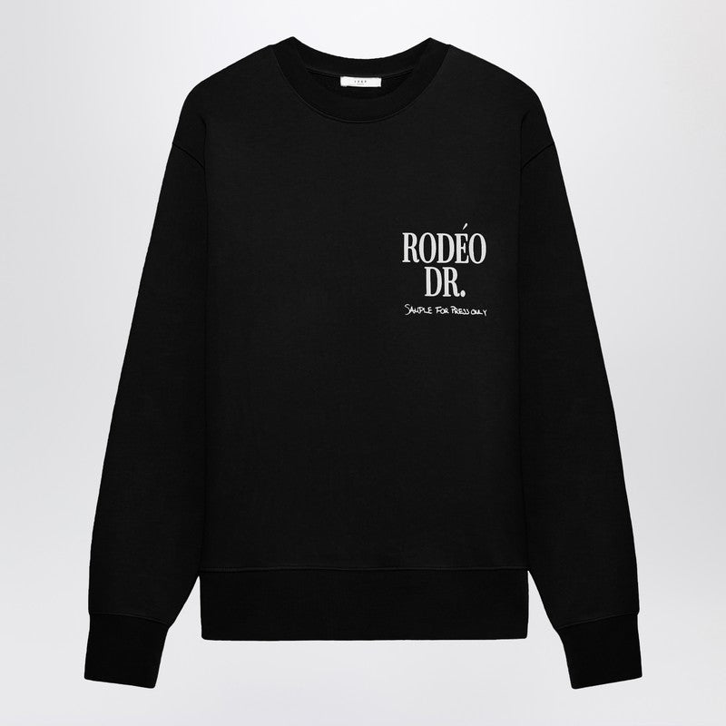 Crew-Neck Sweatshirt Rodeo Black
