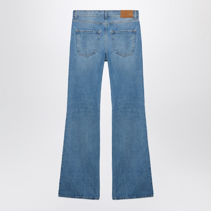 Flare Denim Pants Blue