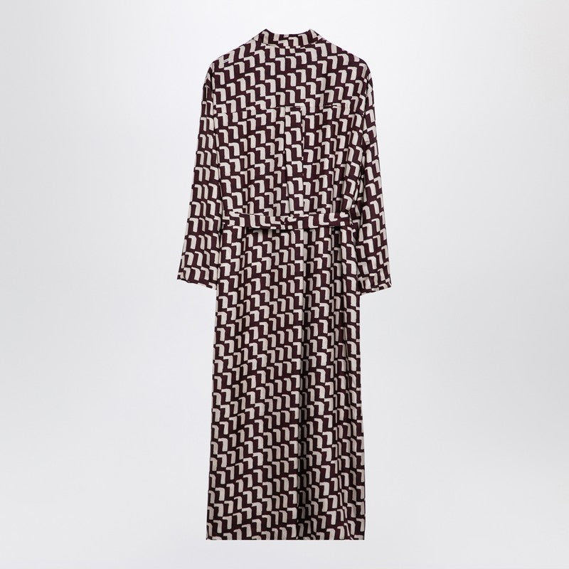 Bordeaux Reversible Chemise Dress