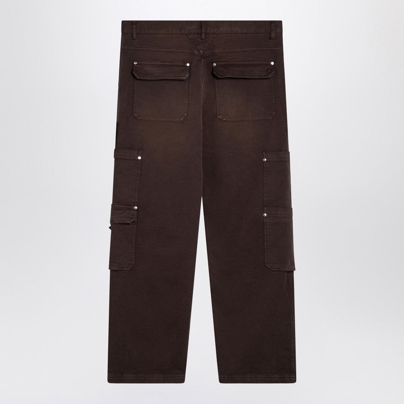 Brown Cargo Trousers