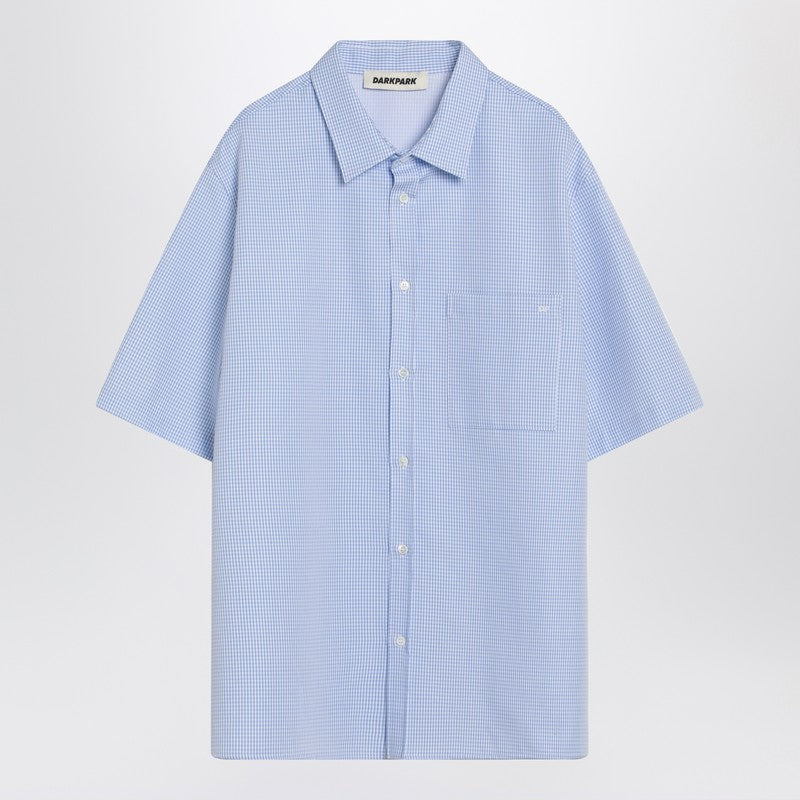 Vale Blue Shirt With Vichy Pattern