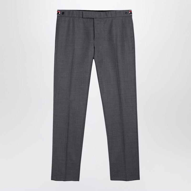 Grey Wool Trousers