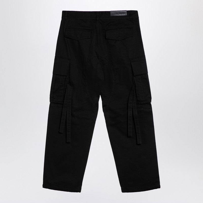 Saint Black Cargo Trousers