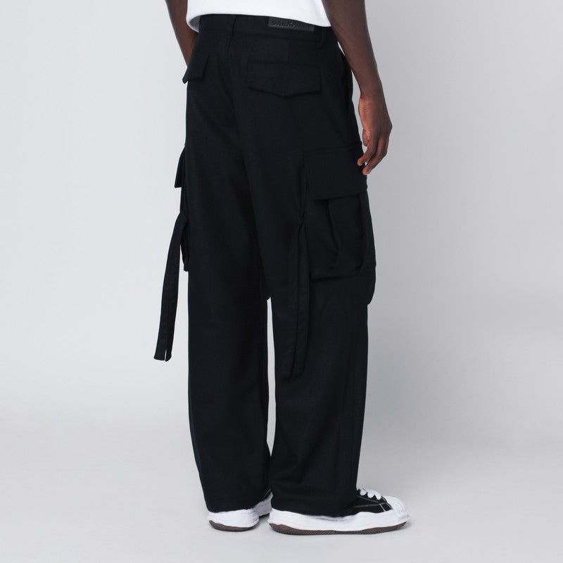Black Saint wool cargo trousers