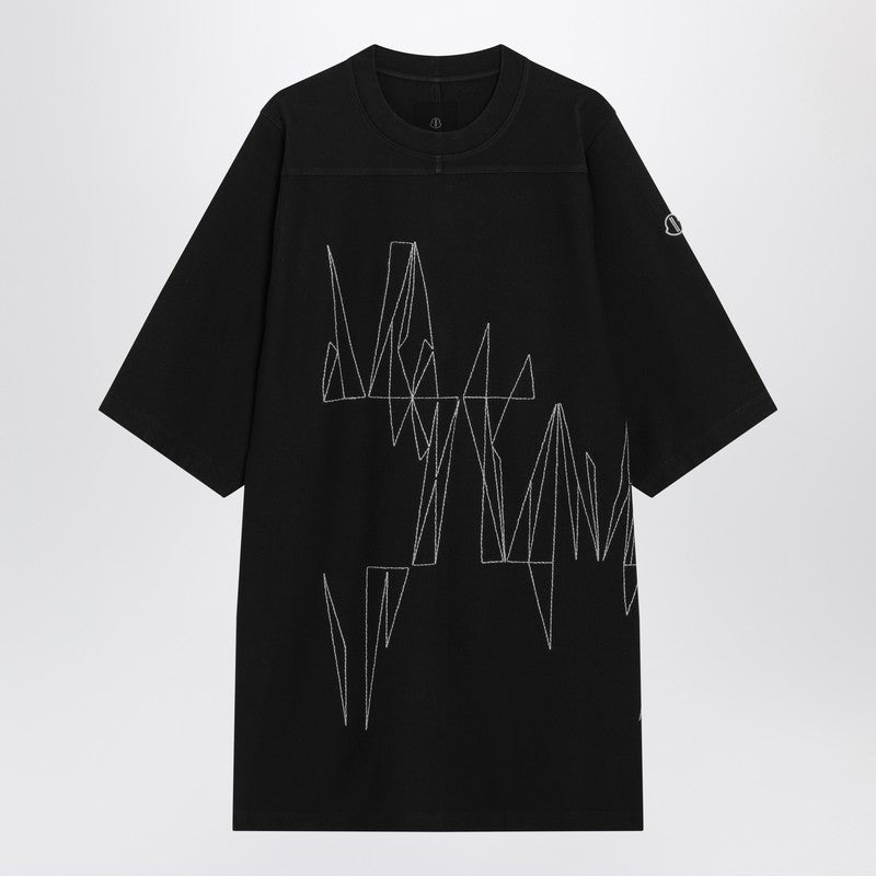 Black Jumbo cotton T-shirt