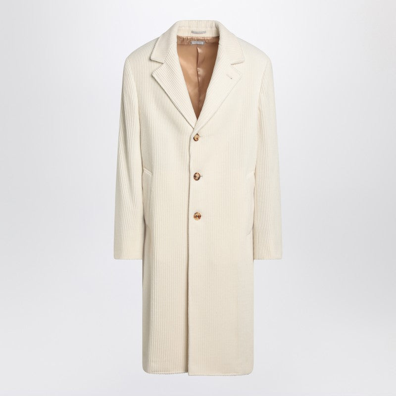 Ivory Corduroy Coat