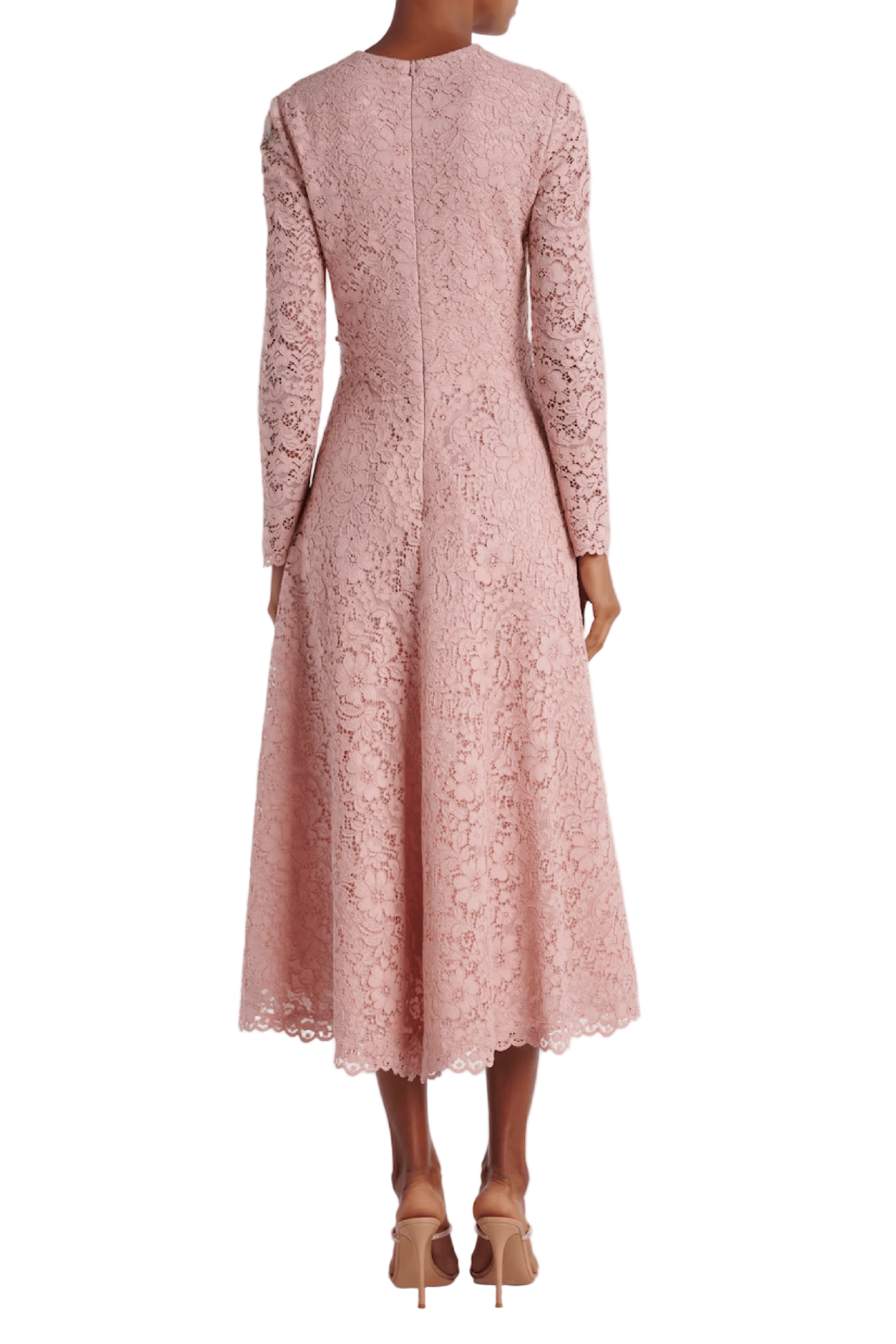 MARLENA EMBROIDERED LACE DRESS
