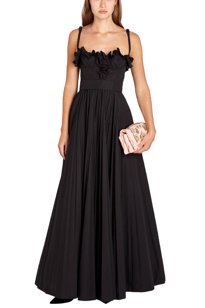 MIDI POPELINE DRESS