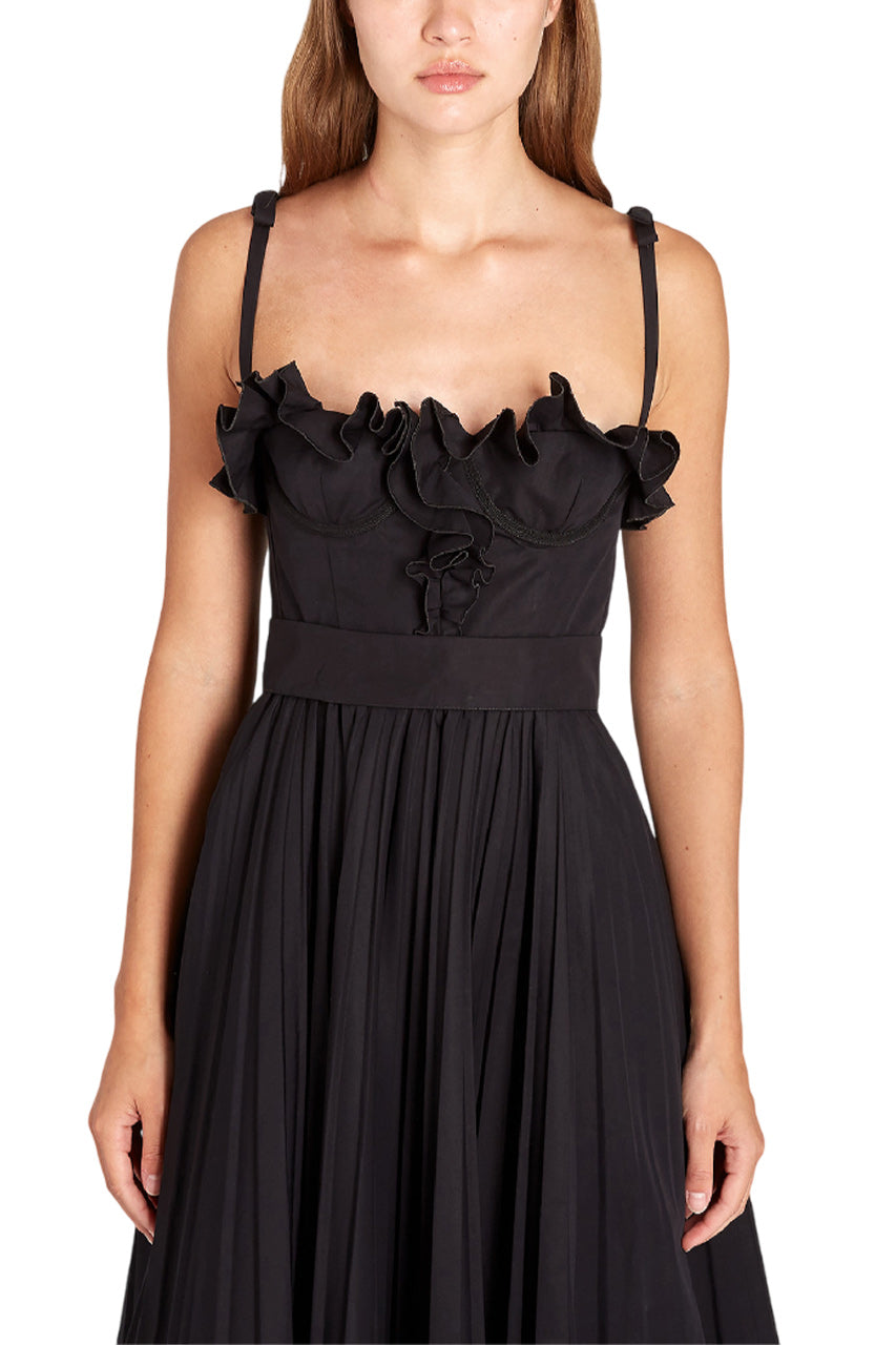 MIDI POPELINE DRESS