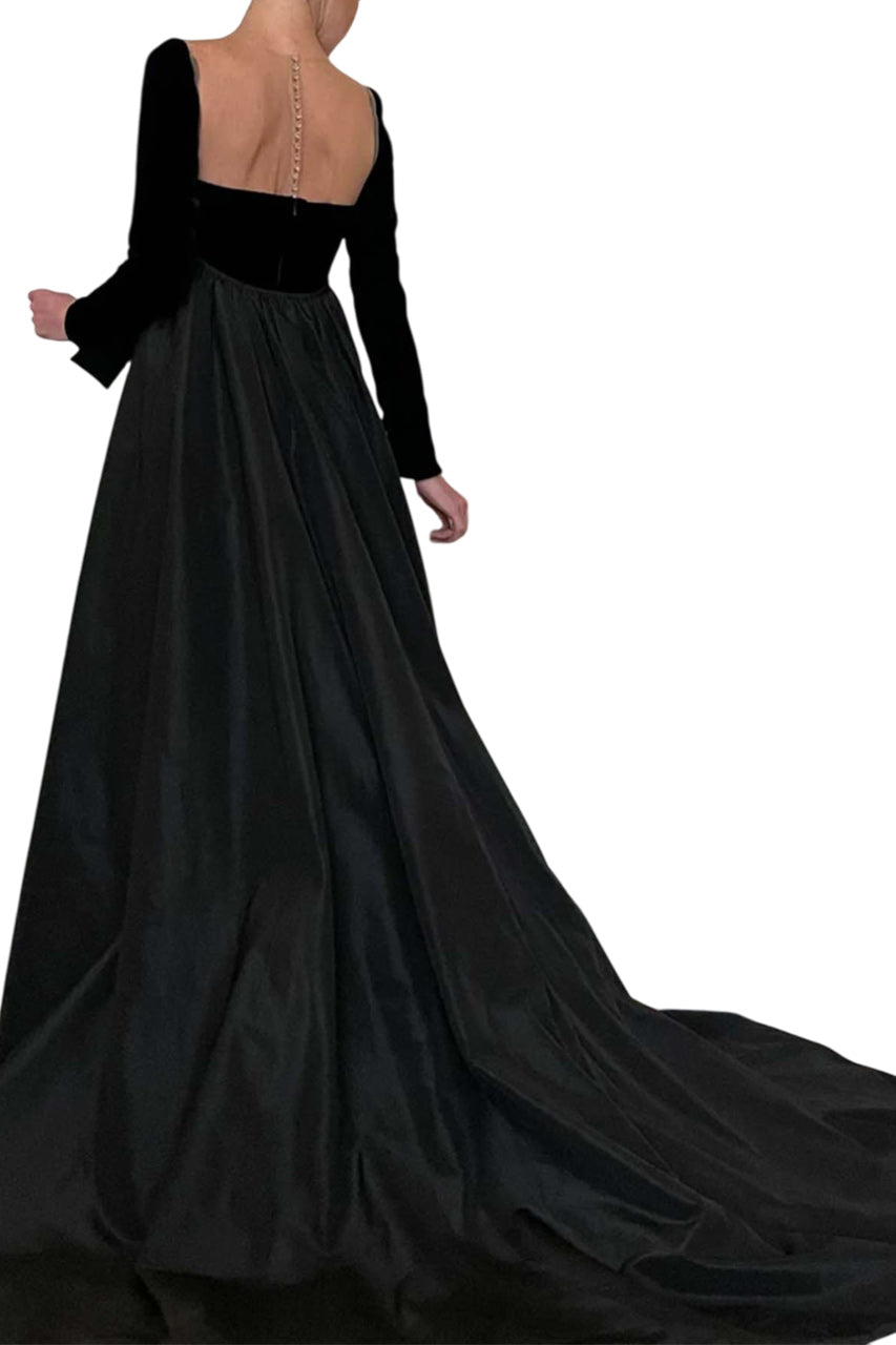 MIDNIGHT VELVET MAJESTY GOWN
