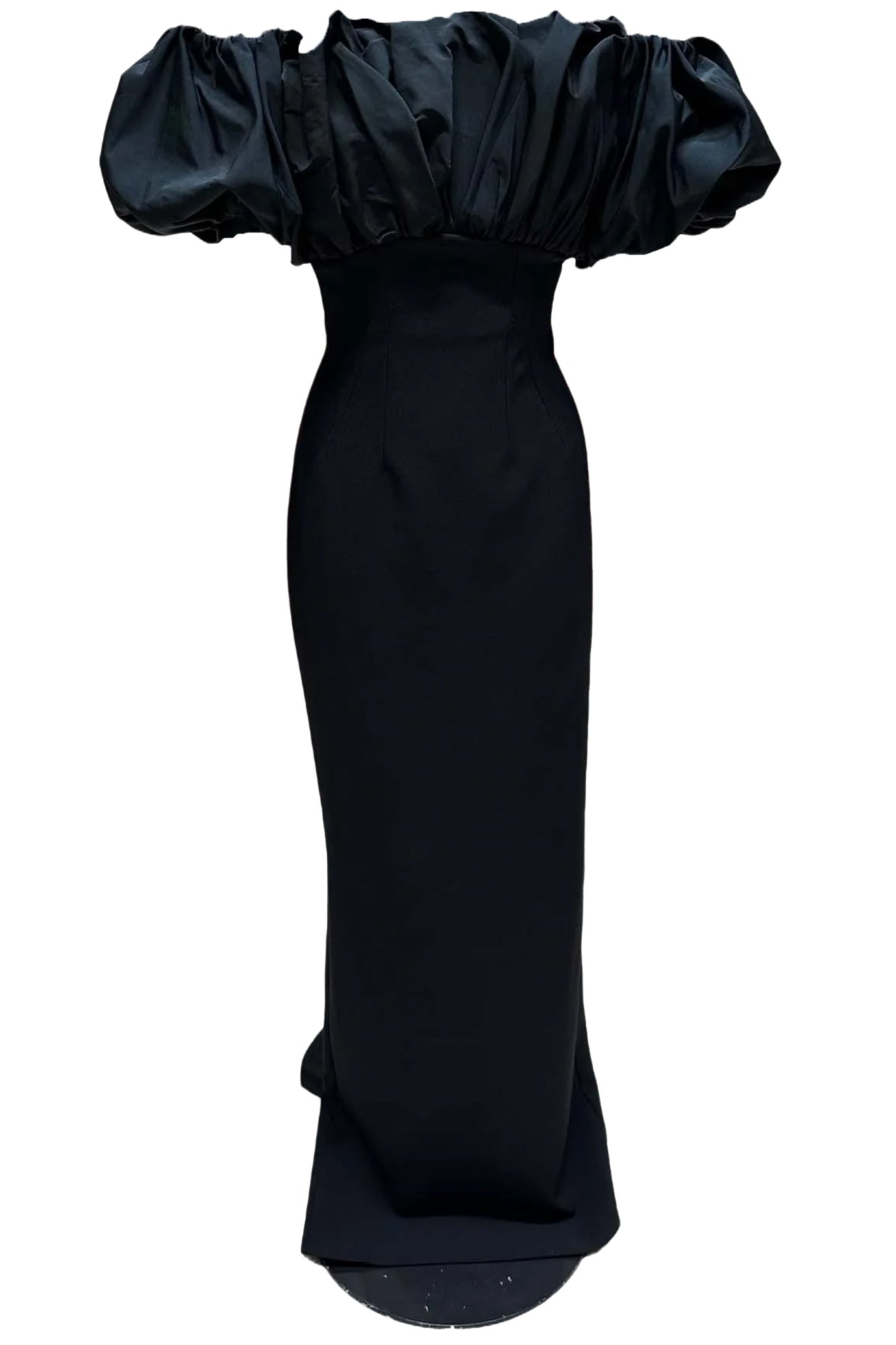 MILIA BLACK LONG DRESS