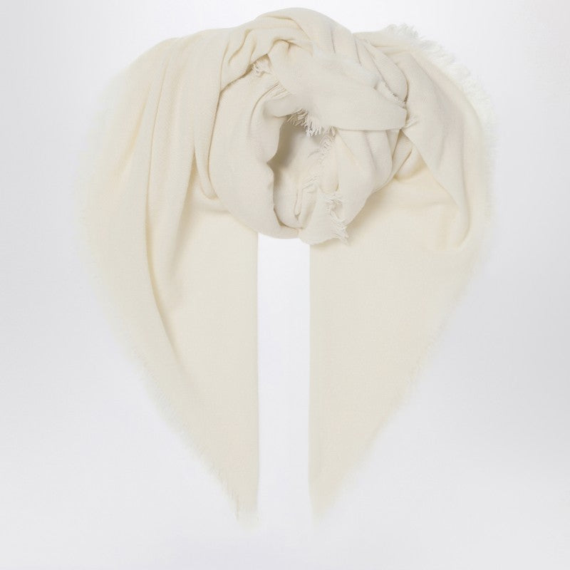 White Milk Cashmere Scarf