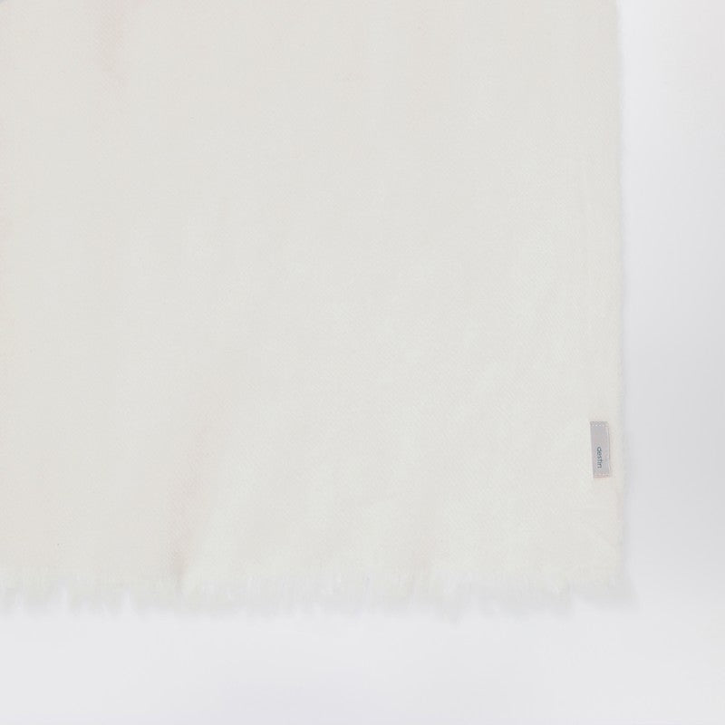 White Milk Cashmere Scarf