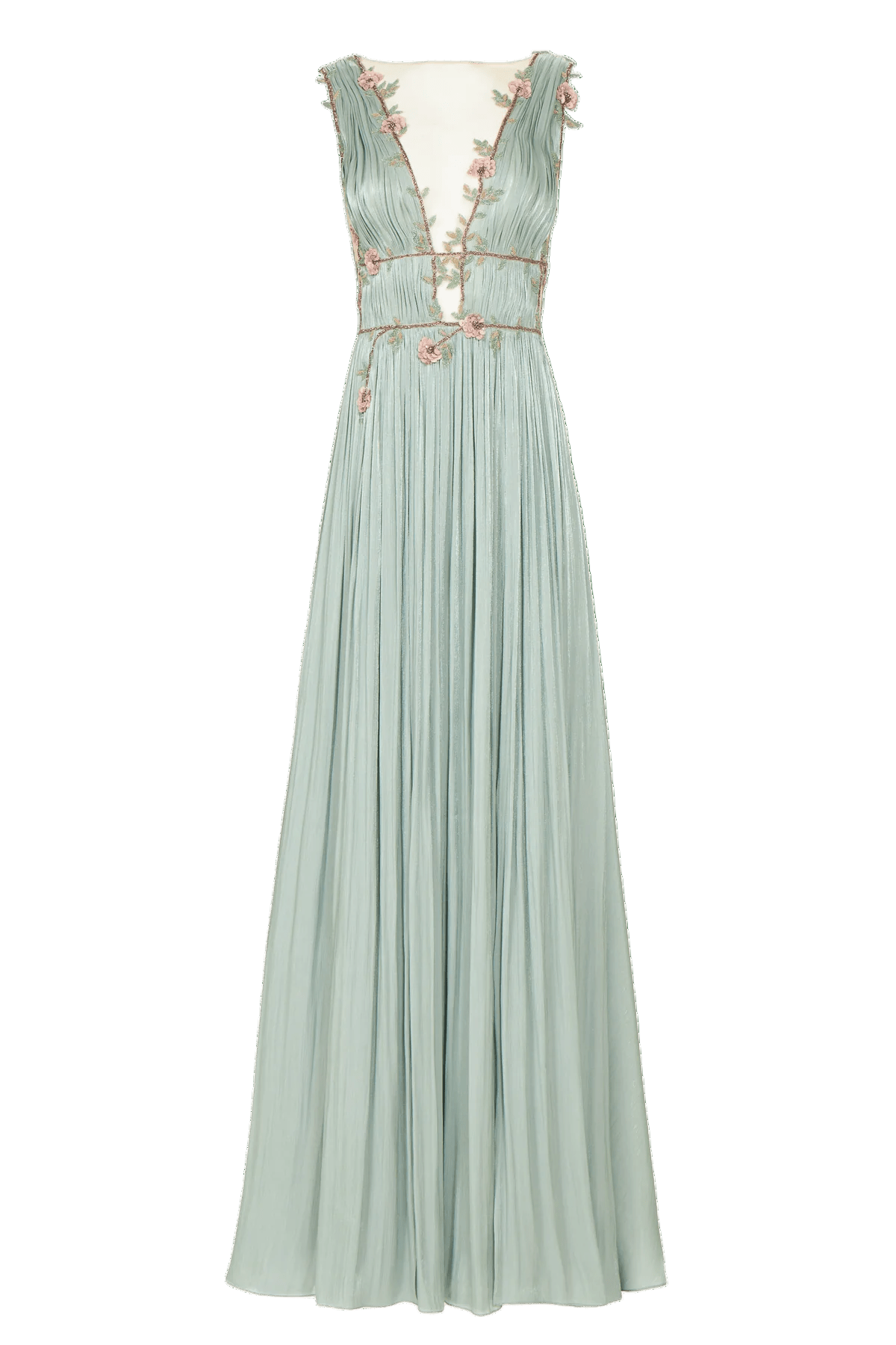 NALINA LUREX GEORGETTE DRAPED GOWN