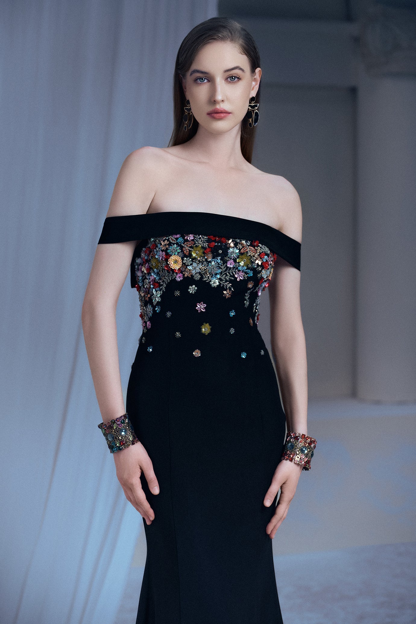 NOCTURNE IN BLOOM GOWN