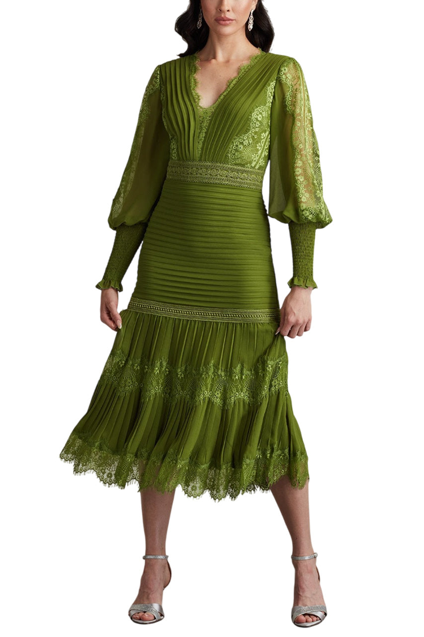 NYSSA BISHOP SLEEVE DRESS
