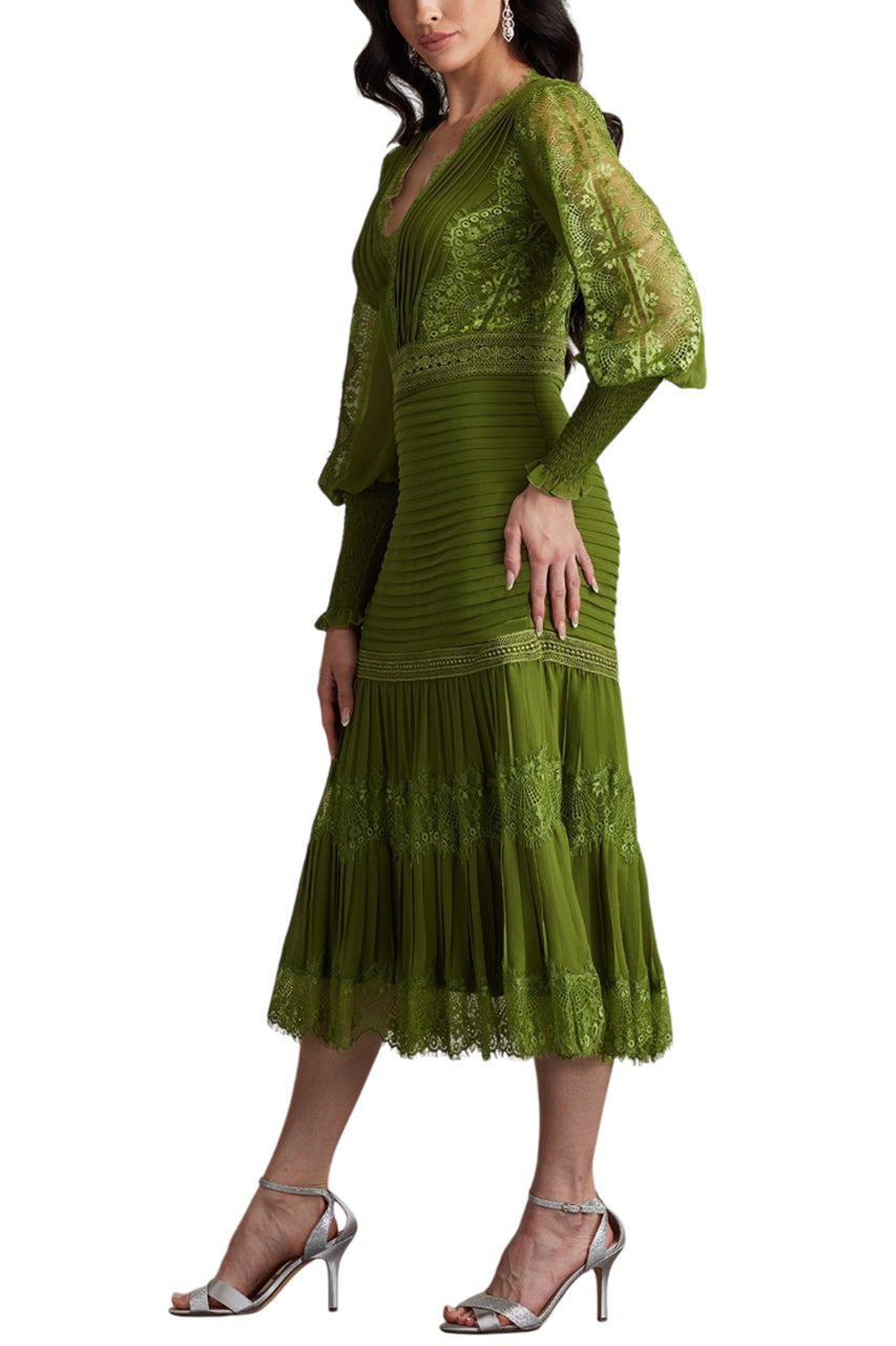 NYSSA BISHOP SLEEVE DRESS