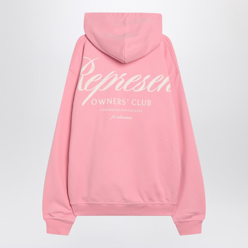 Pink Hoodie With Logo
